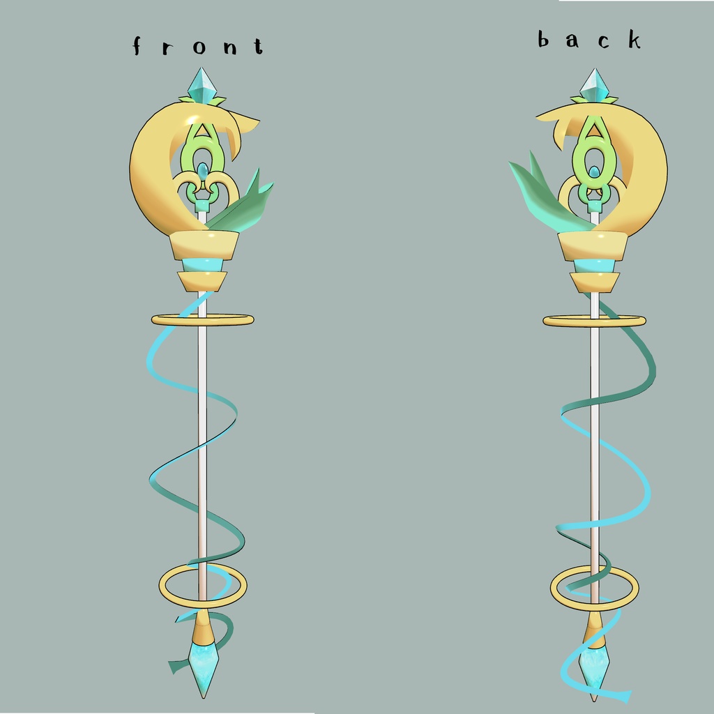 【VRChat想定】回る!投げれる!DX ルナフローレ/lunaflore