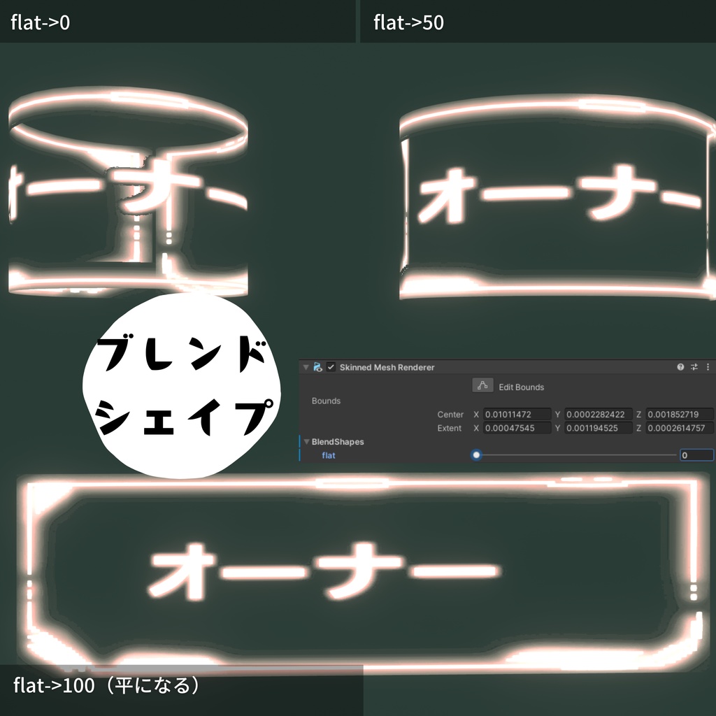 【VRChat想定】multilingual armband-イベント向け多言語腕章-