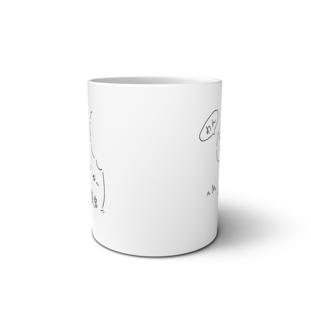 ねこもどきごきごきマグカップ