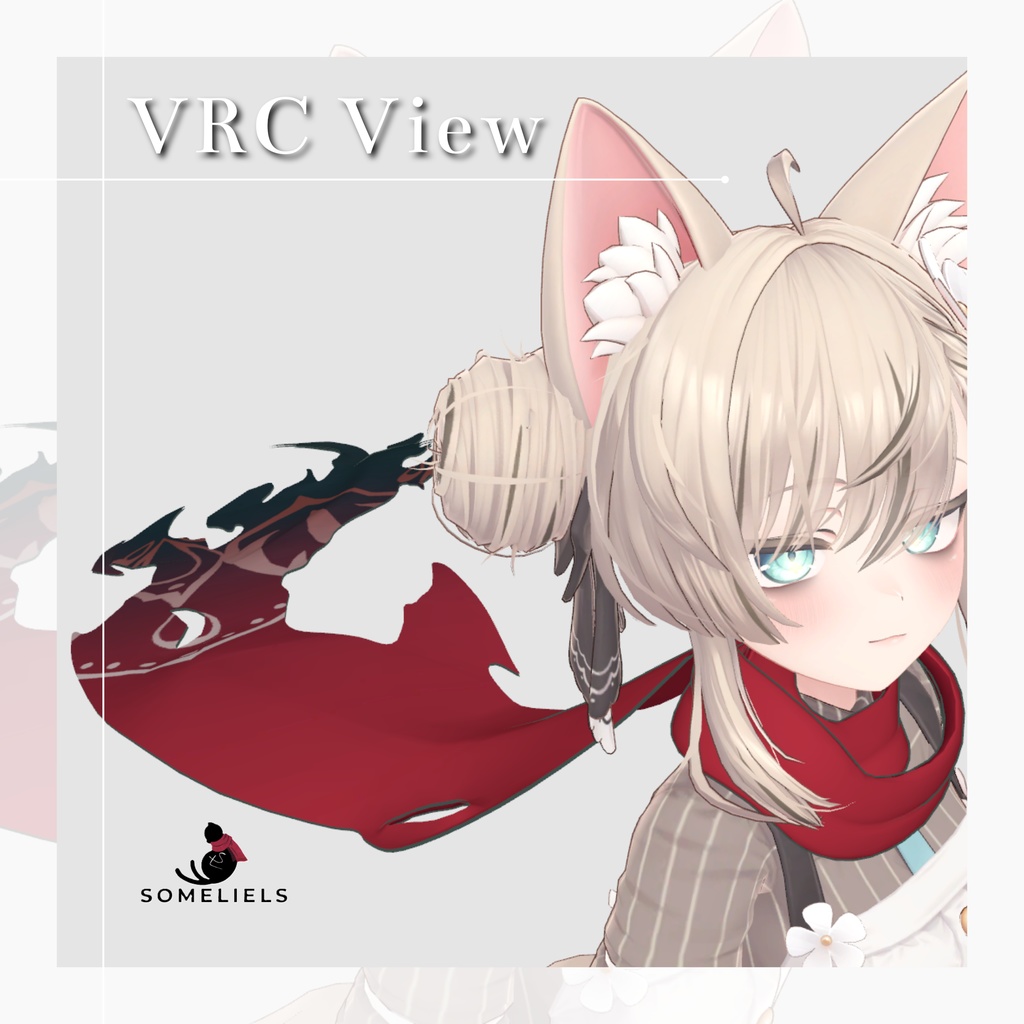 【VRChat想定】OutlawScarf-アウトロースカーフ-