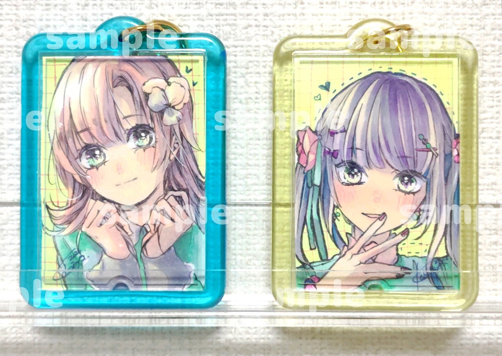 ミニ原画 キーホルダー