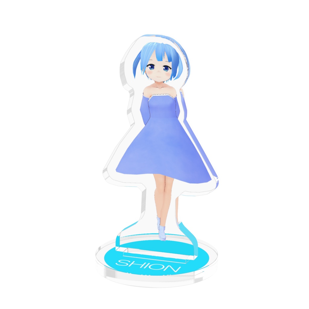 潮音ちゃんのアクリルフィギュア
