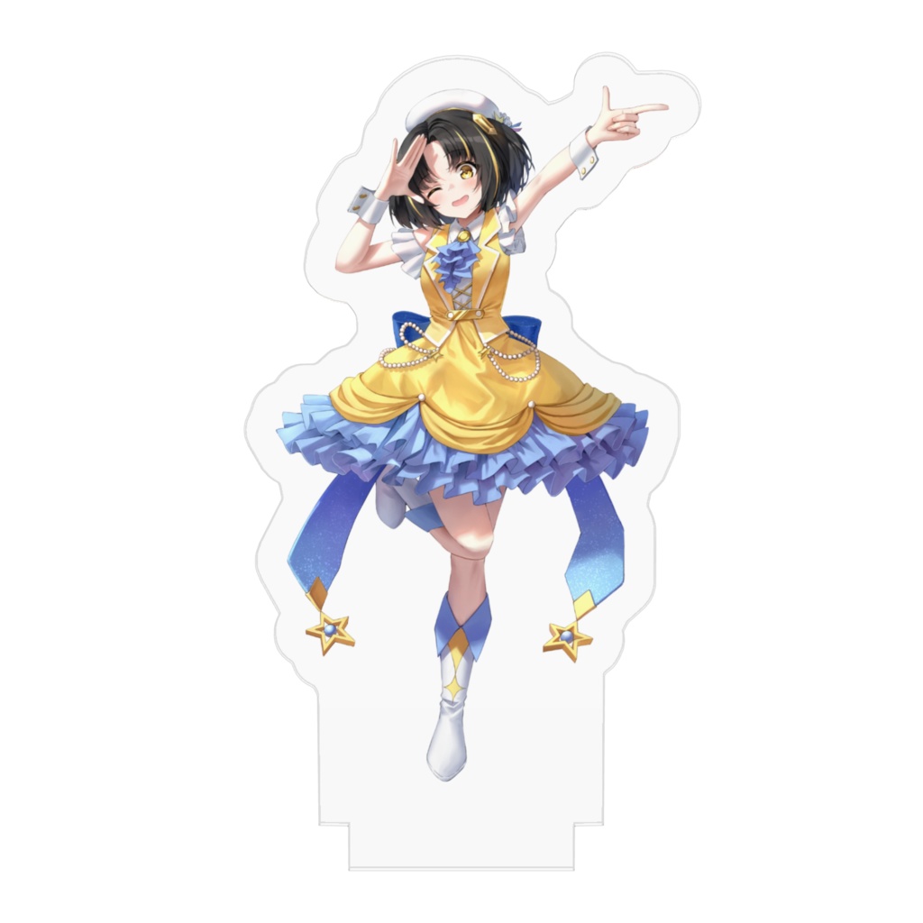 【夕月ティア】アクリルフィギュア【アイドル衣装】