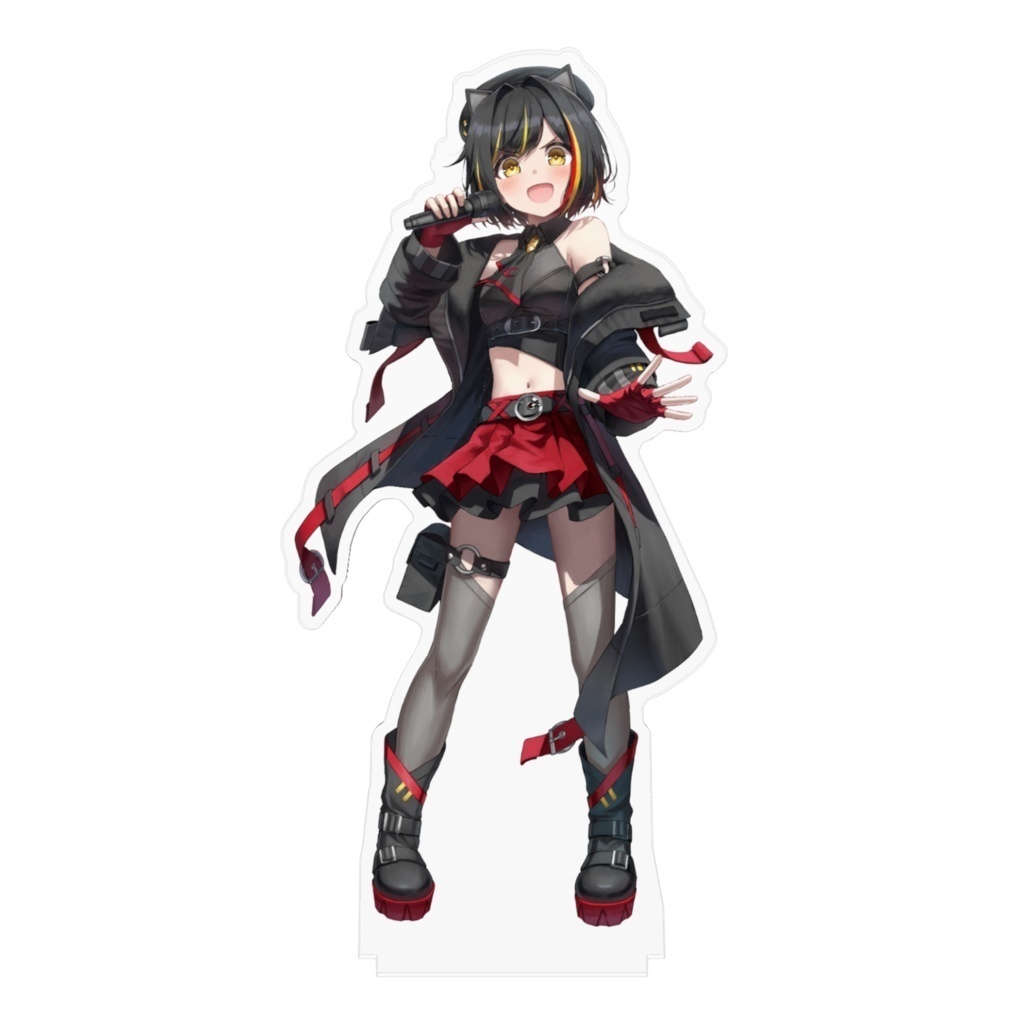 【夕月ティア】アクリルフィギュア【ロック衣装】