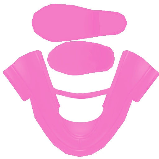 【VRoid/無料】ローファー・ストラップ・ピンク