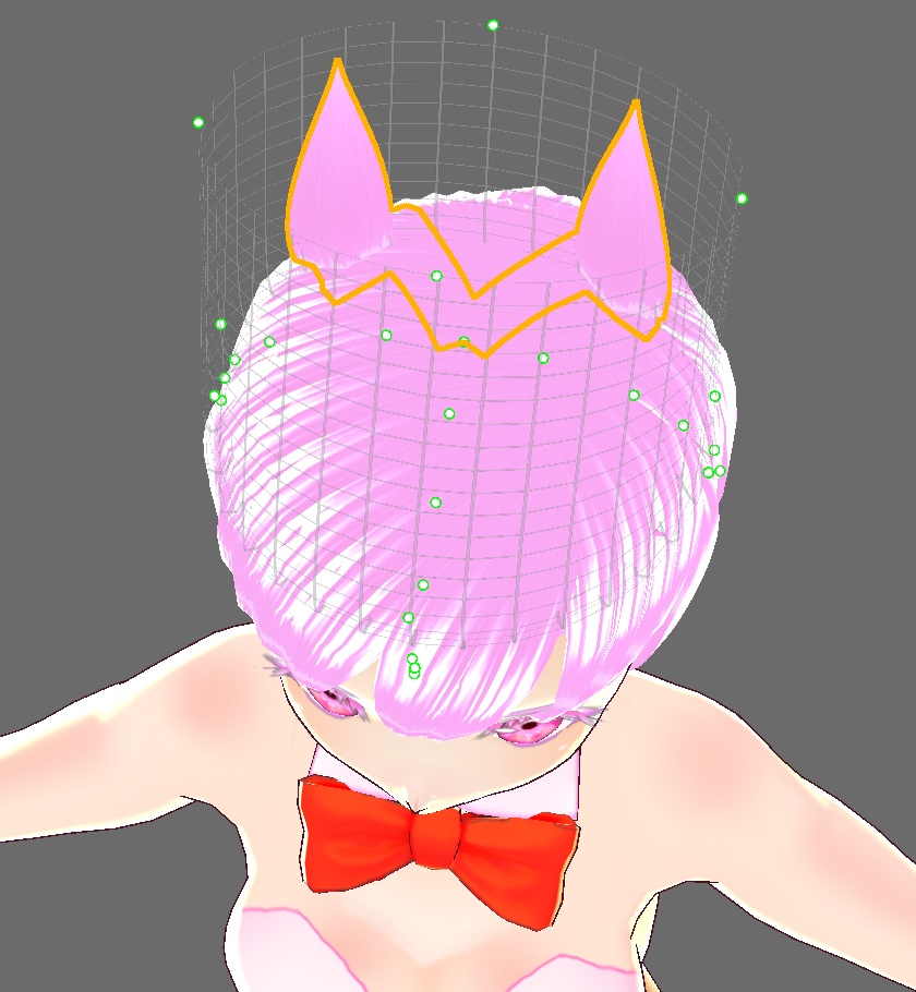 【VRoid/無料】バニーガール衣装セット