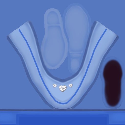 【VRoid/無料】パンプス2色セット