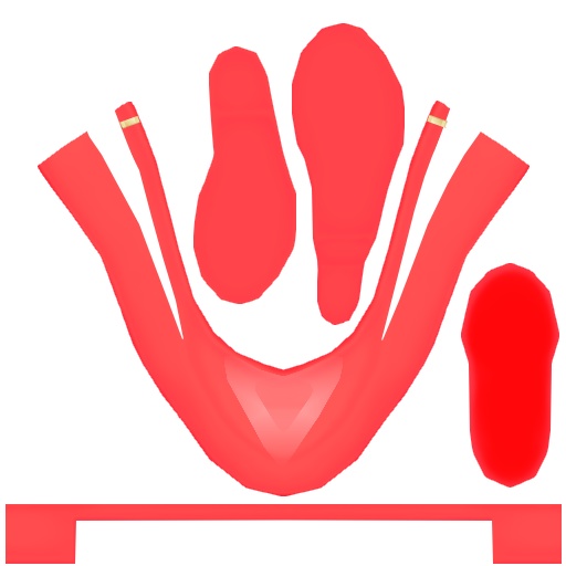 【VRoid/無料】ストラップパンプス