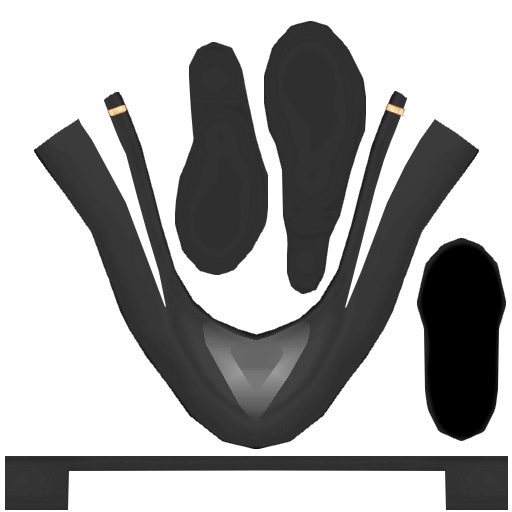 【VRoid/無料】ストラップパンプス