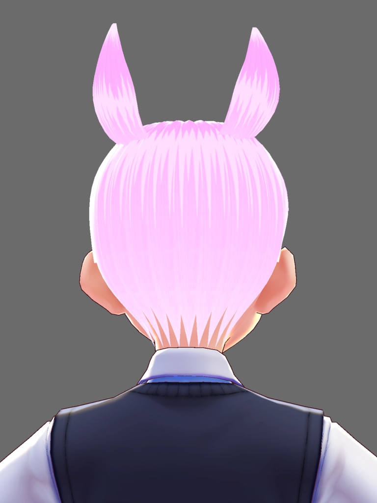 【VRoid/無料】うさ耳サンプル2