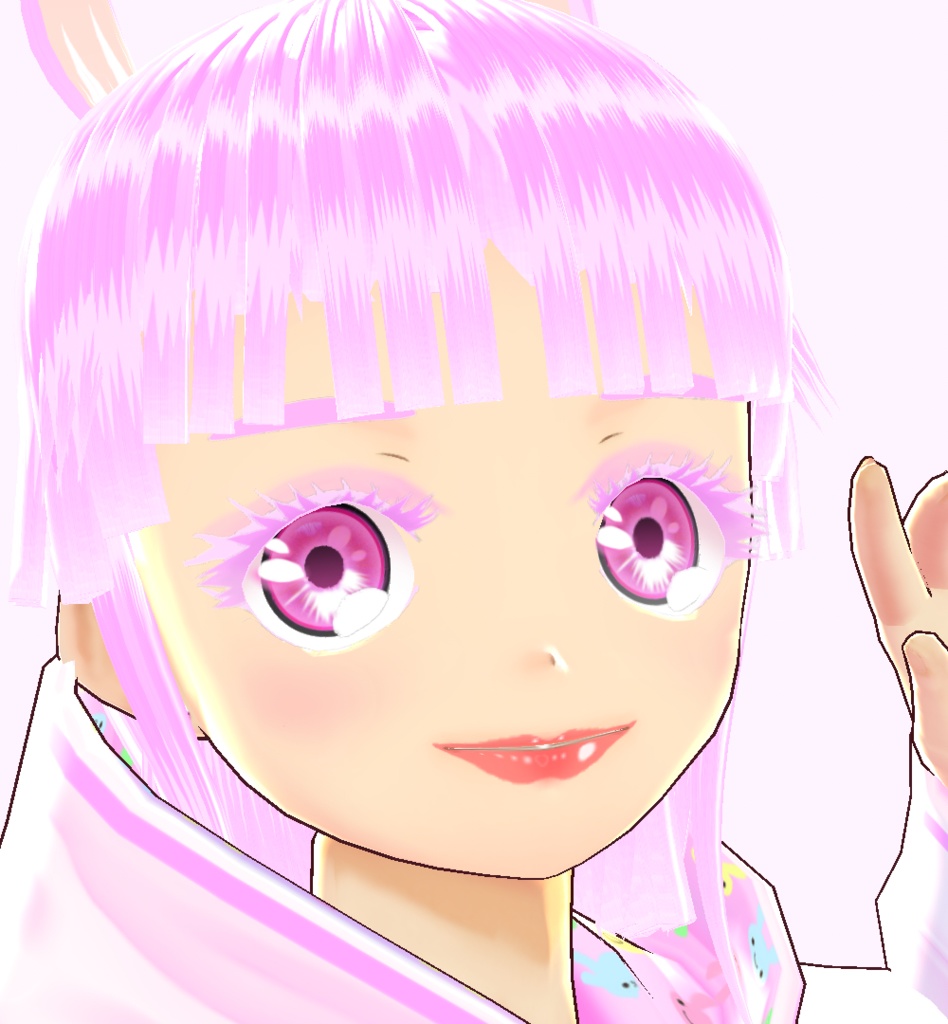 【VRoid/無料】艶リップ6色セット