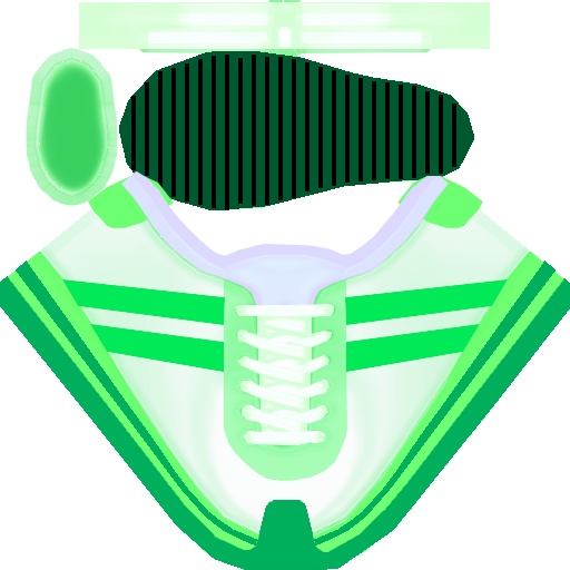 【VRoid/無料】ラインバッシュ3色