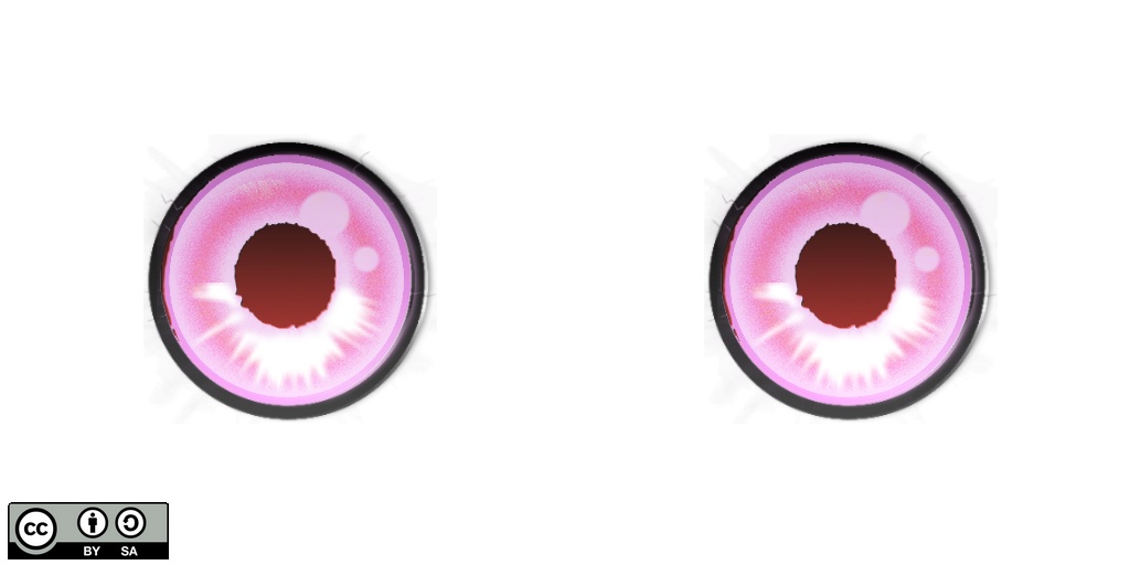 【VRoid/無料】恋する瞳テクスチャ