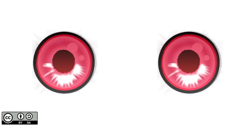 【VRoid/無料】恋する瞳テクスチャ