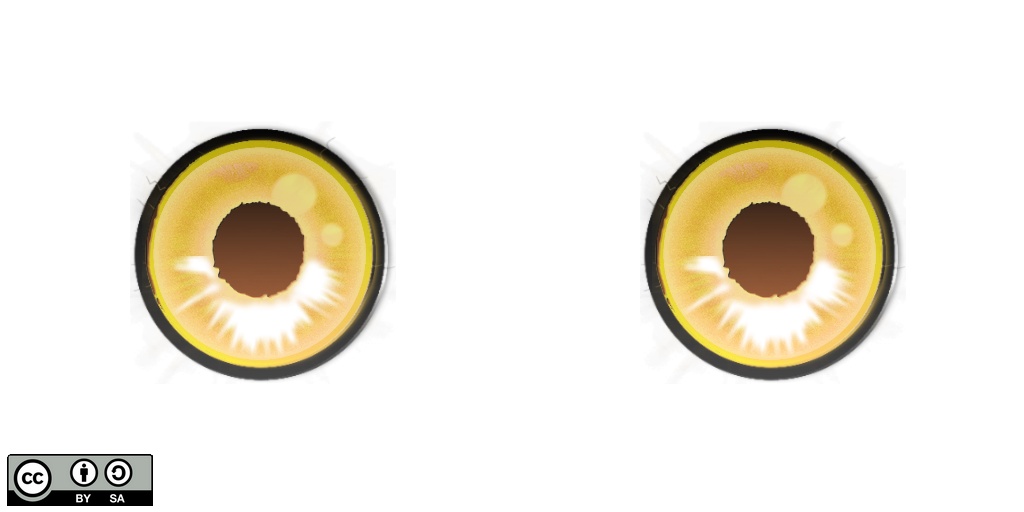 【VRoid/無料】恋する瞳テクスチャ