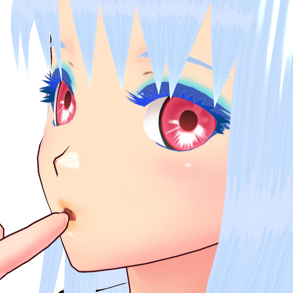 【VRoid/無料】恋する瞳テクスチャ