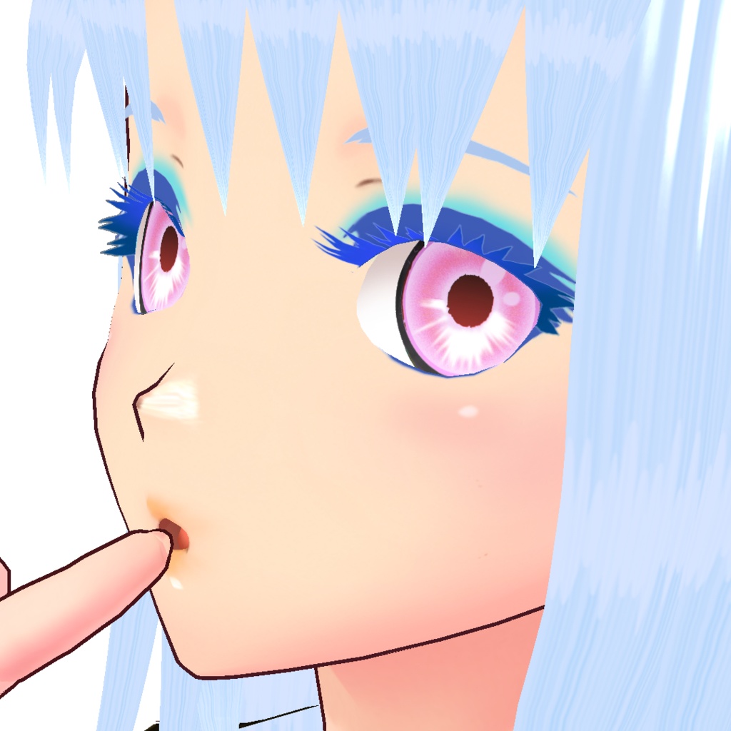 【VRoid/無料】恋する瞳テクスチャ