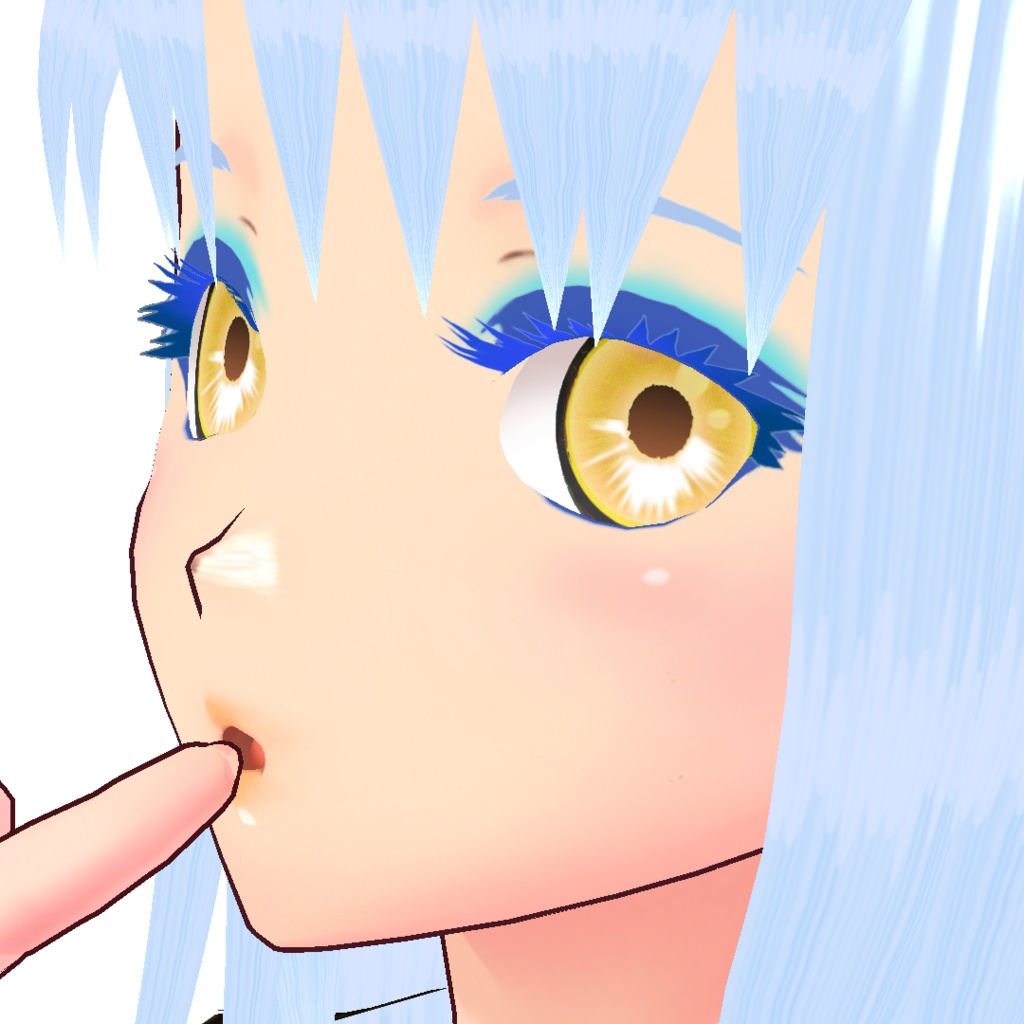 【VRoid/無料】恋する瞳テクスチャ