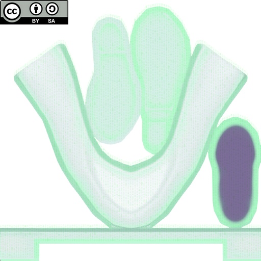 【VRoid/無料】スエードパンプス