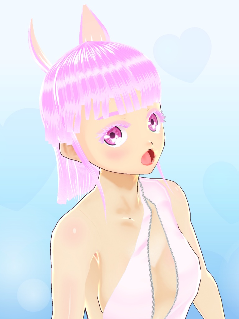 【VRoid/無料】ジッパーせくしーワンピ