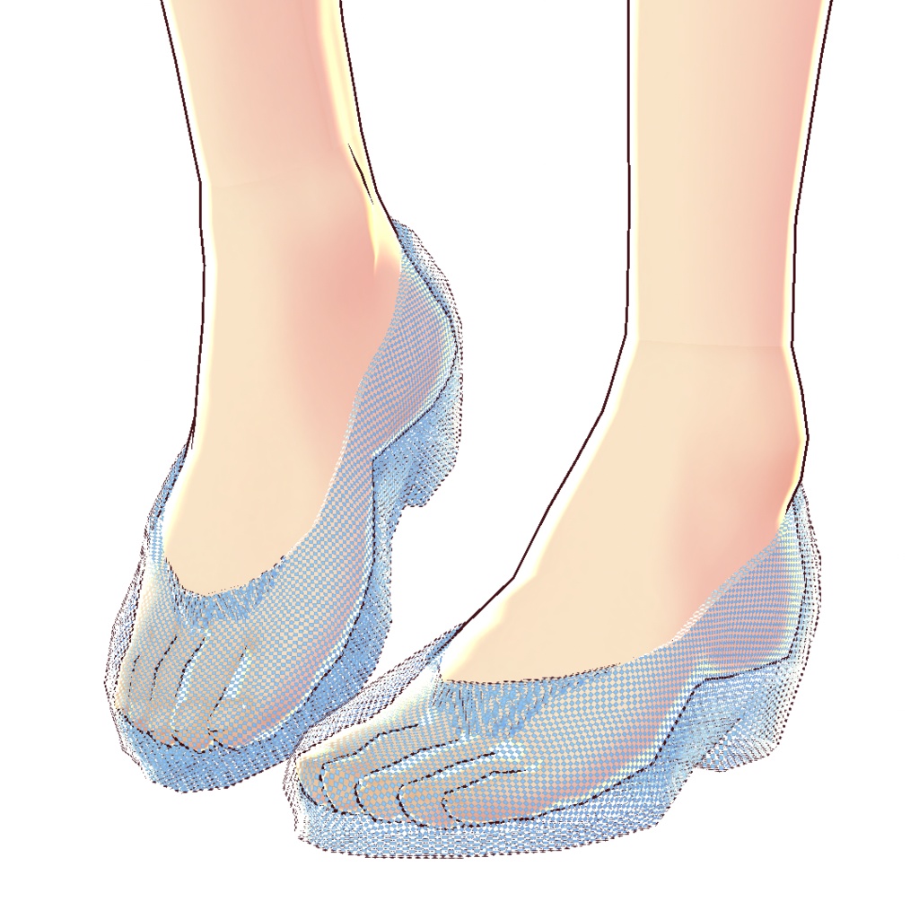 【VRoid/無料】ガラスのくつ