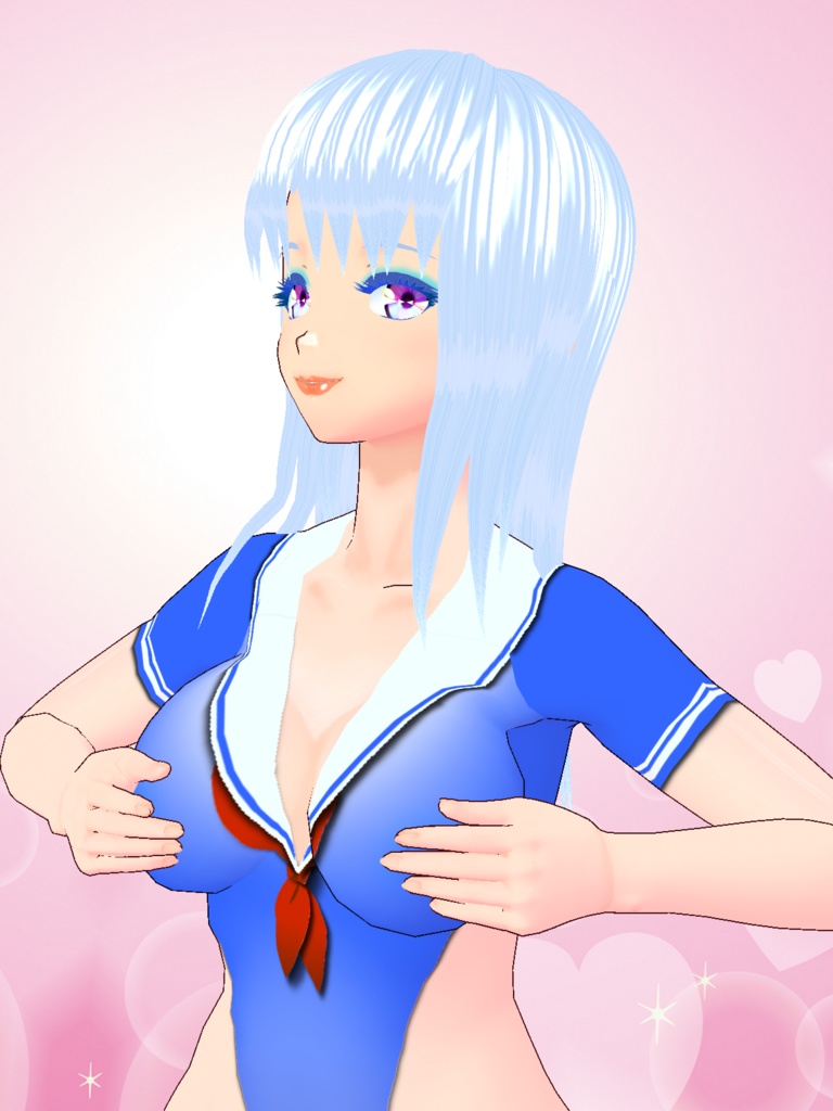 【VRoid/無料】スクール水着