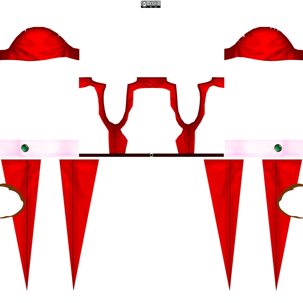 【VRoid/無料】逆バニーセット