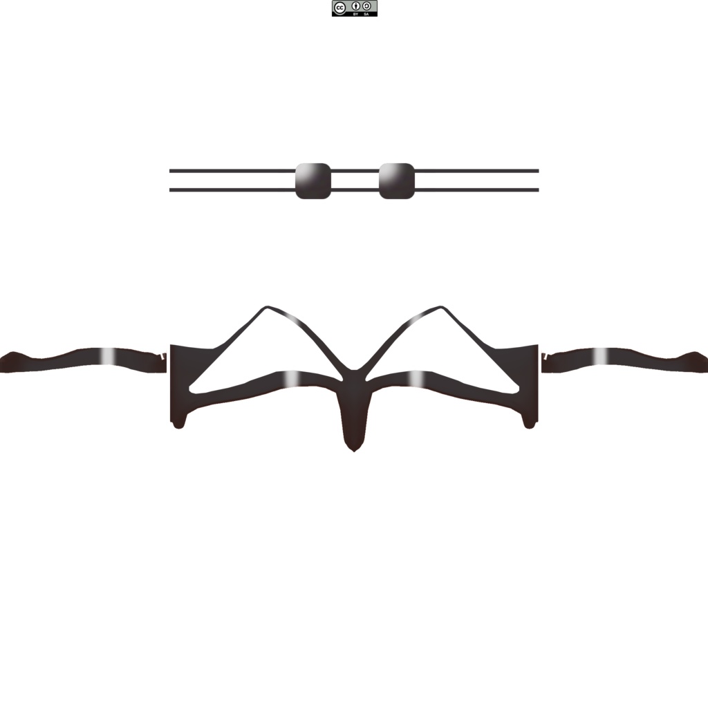 【VRoid/無料】逆バニーセット