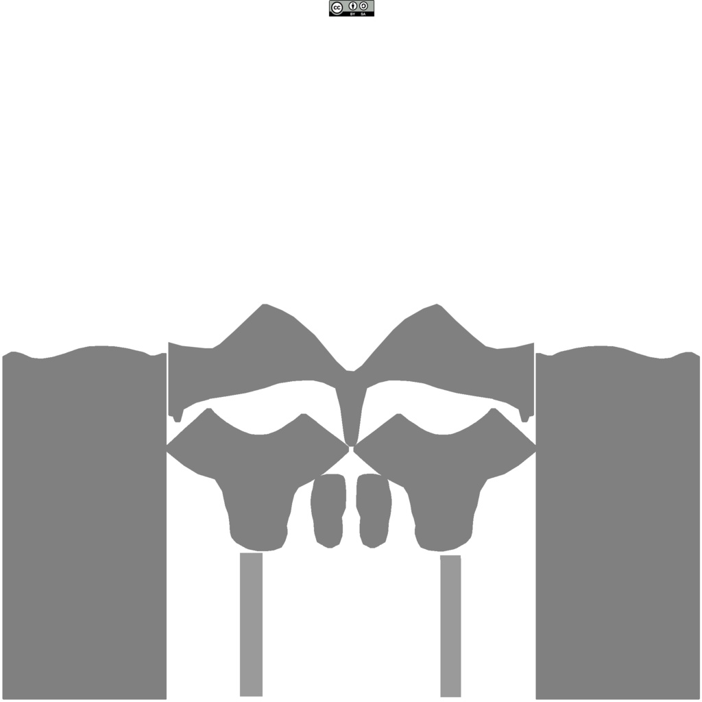 【VRoid/無料】逆バニーセット