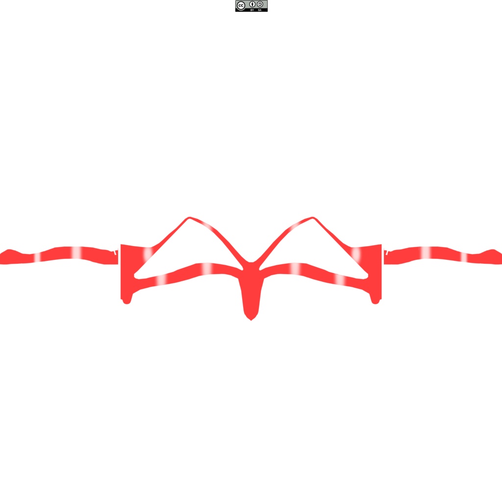 【VRoid/無料】ストリング水着3色