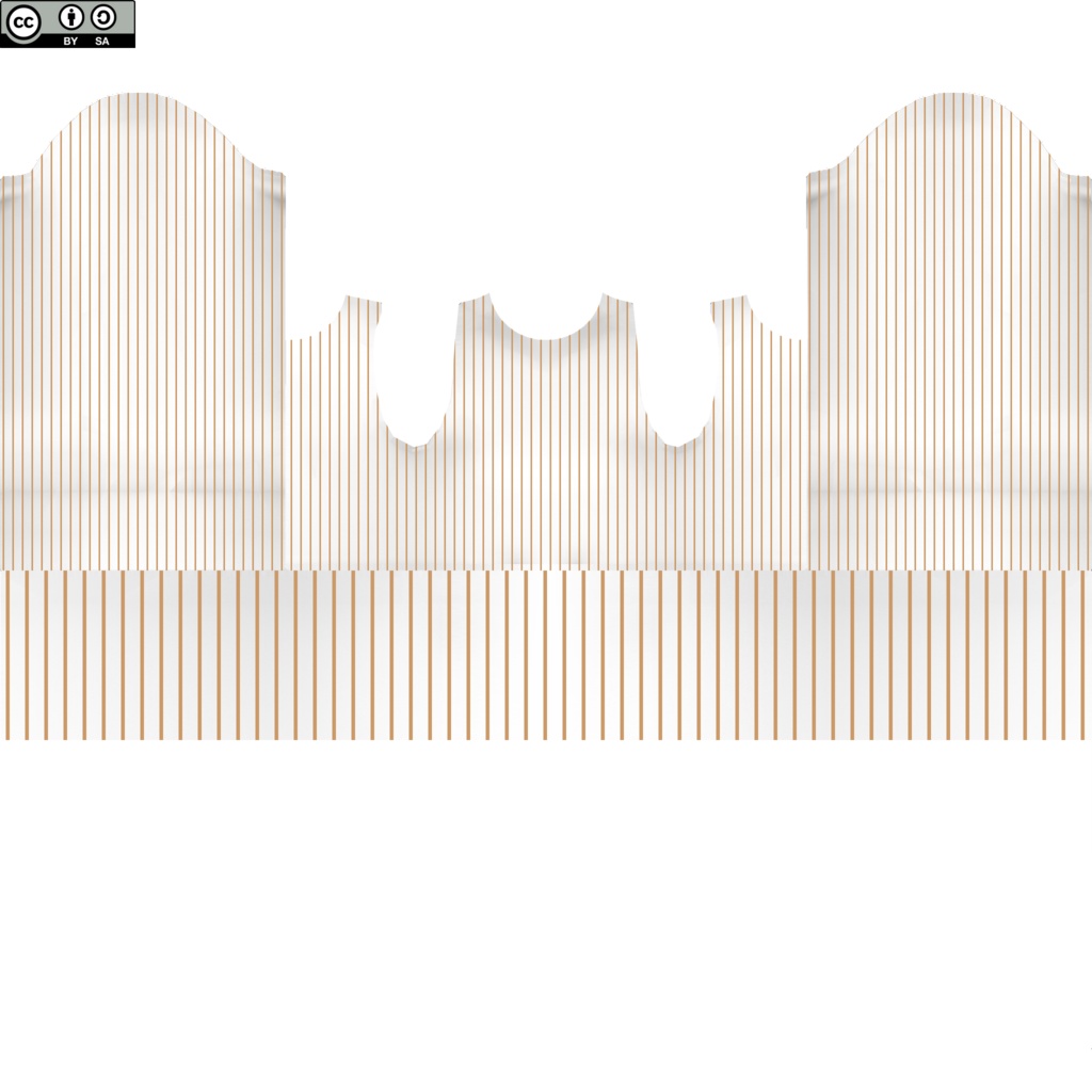 【VRoid/無料】ストライプシャツ