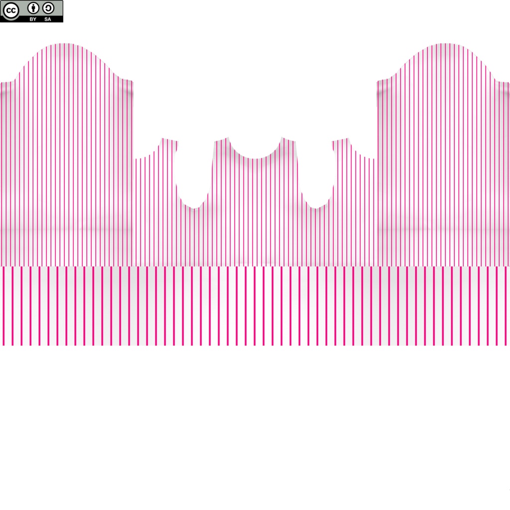 【VRoid/無料】ストライプシャツ