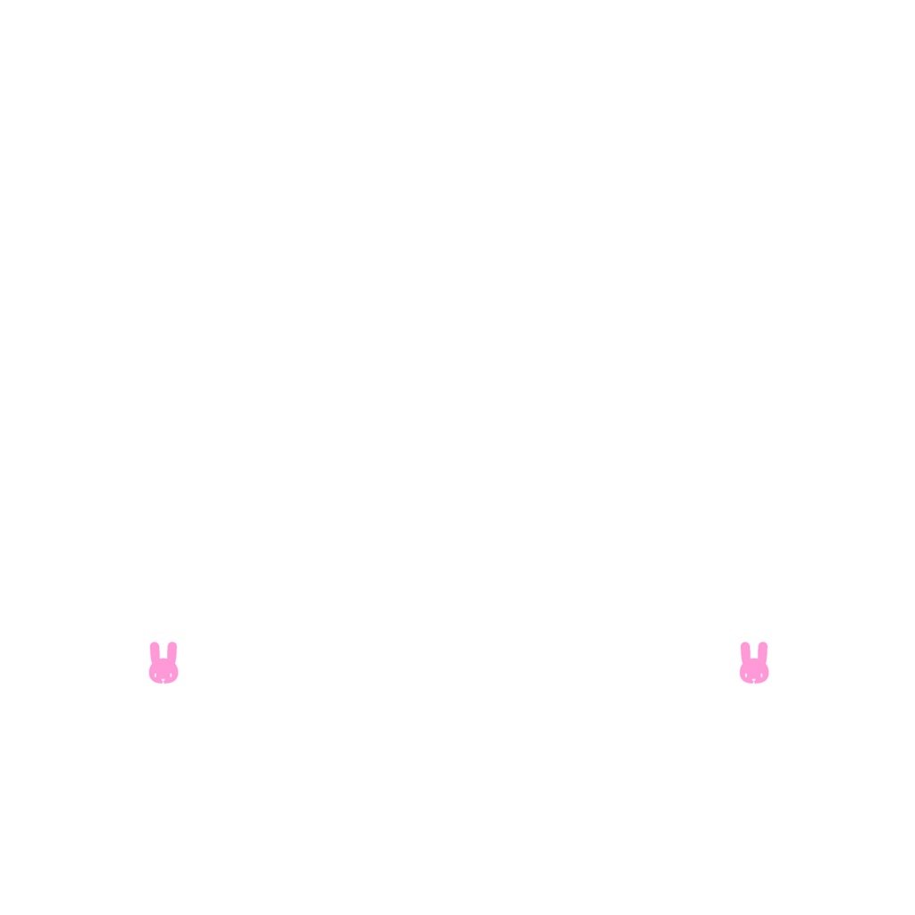 【VRoid/無料】うさぎオーバーニーソ