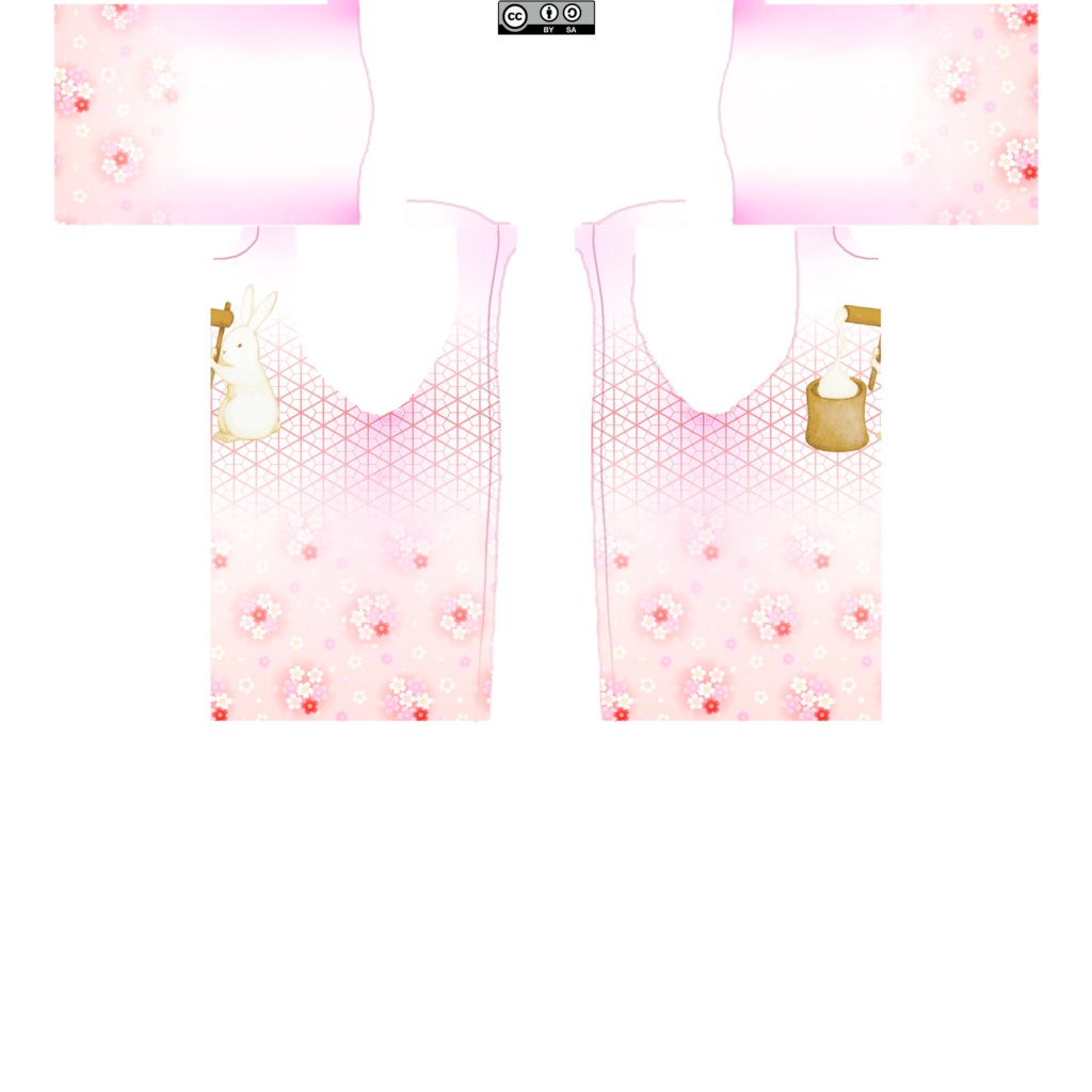 【VRoid正式版/無料】オフショルダー羽織