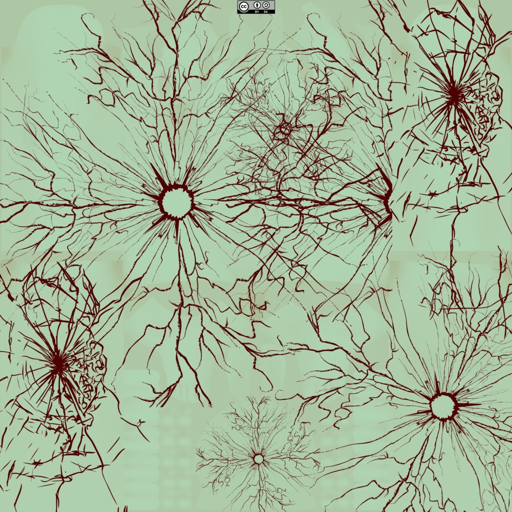 【VRoid正式版/無料】ゾンビっぽい肌