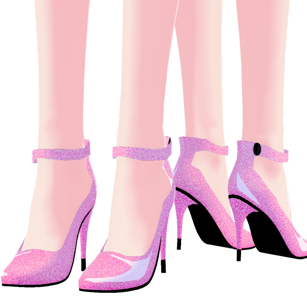 【VRoid正式版/無料】ピンヒール4色