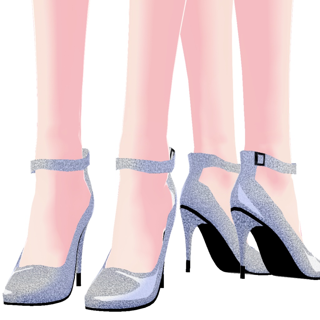 【VRoid正式版/無料】ピンヒール4色