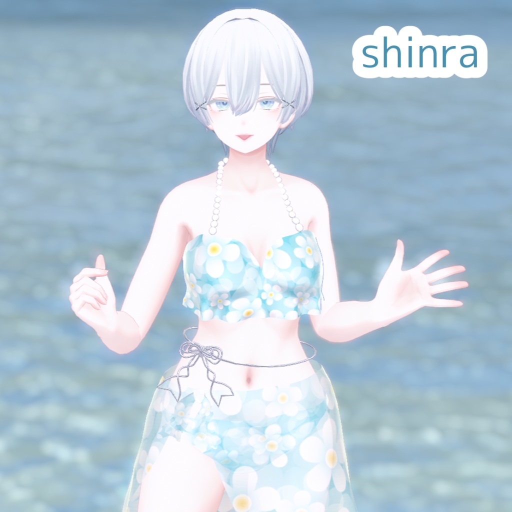 【10アバター対応】Frill Swim
