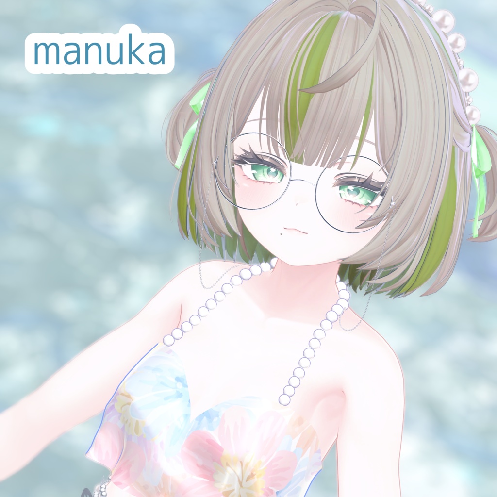 【10アバター対応】Frill Swim