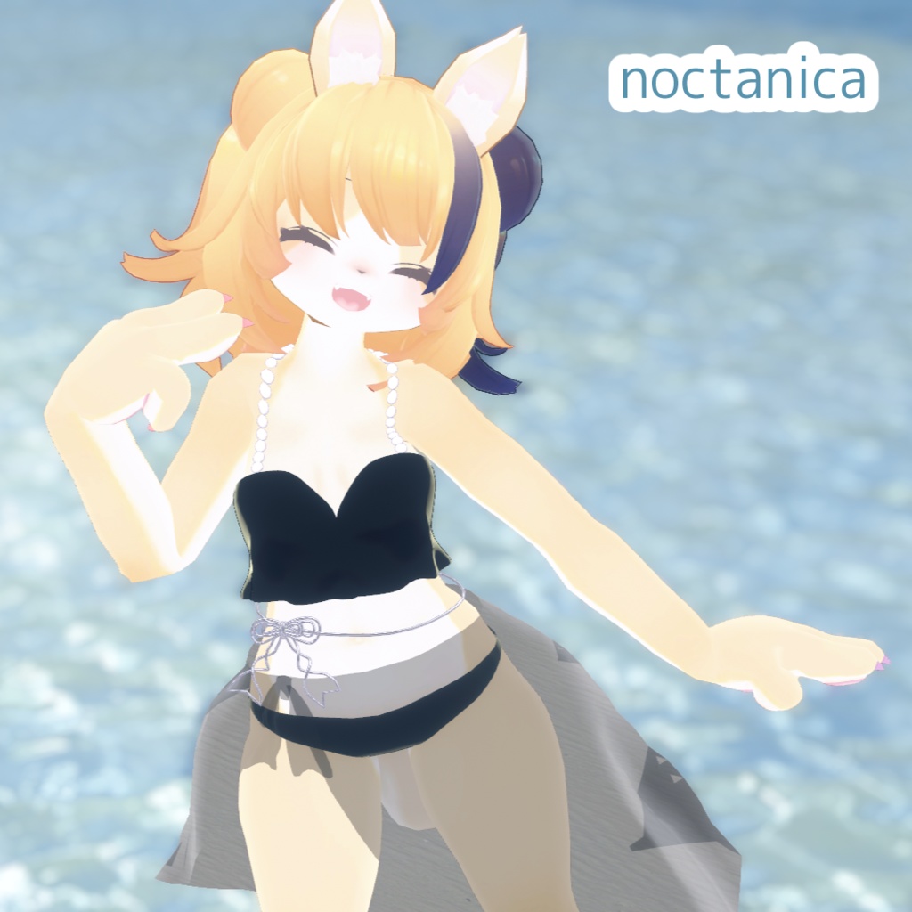 【10アバター対応】Frill Swim