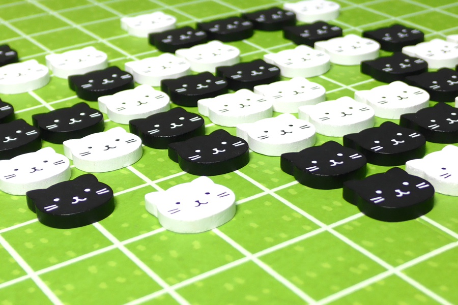 にゃんこならべ