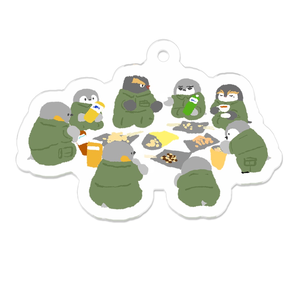 防大ペンギン アクリルキーホルダー（全4種）