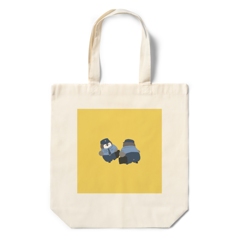 校内服ペンギン 薄手エコバッグ