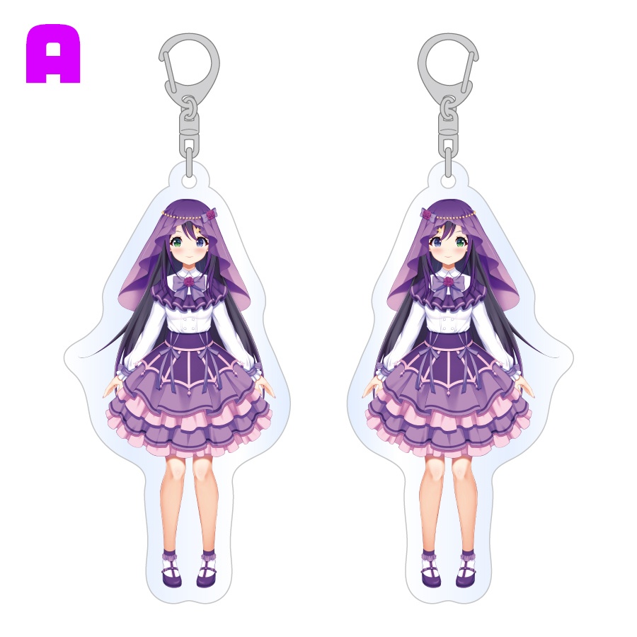 【アクリルキーホルダー】花巻レシュラ※4種類からお選びいただけます。