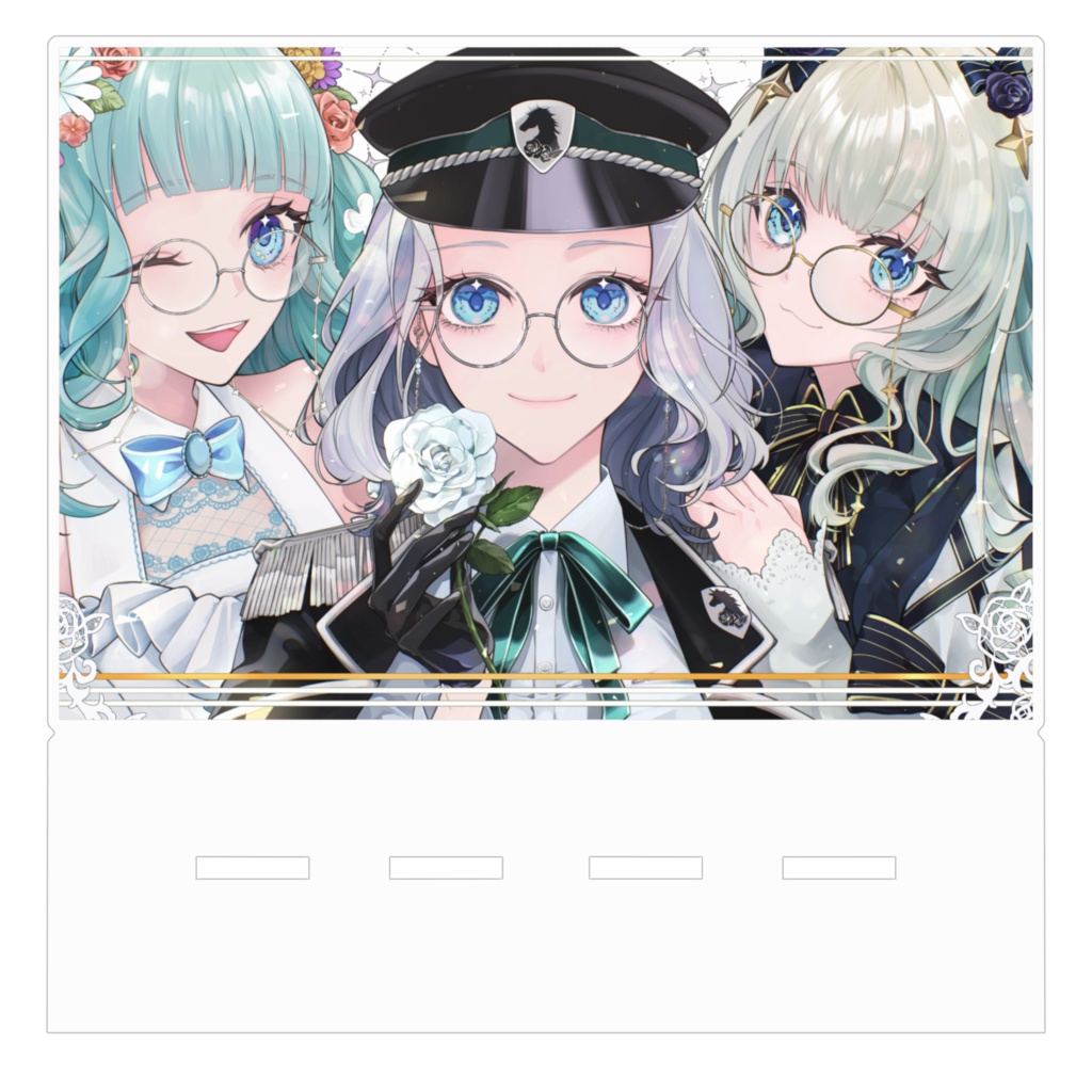 アクリルスマホスタンド