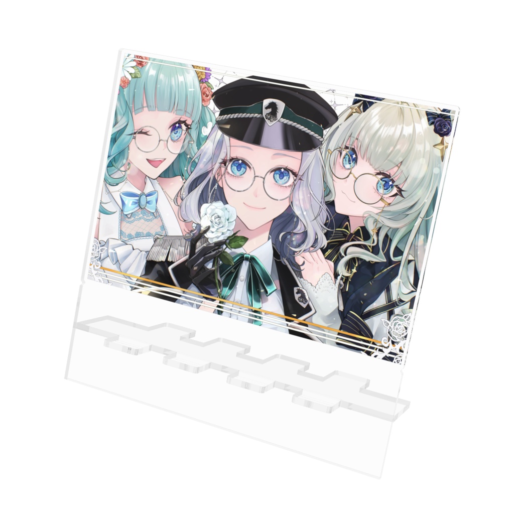 アクリルスマホスタンド