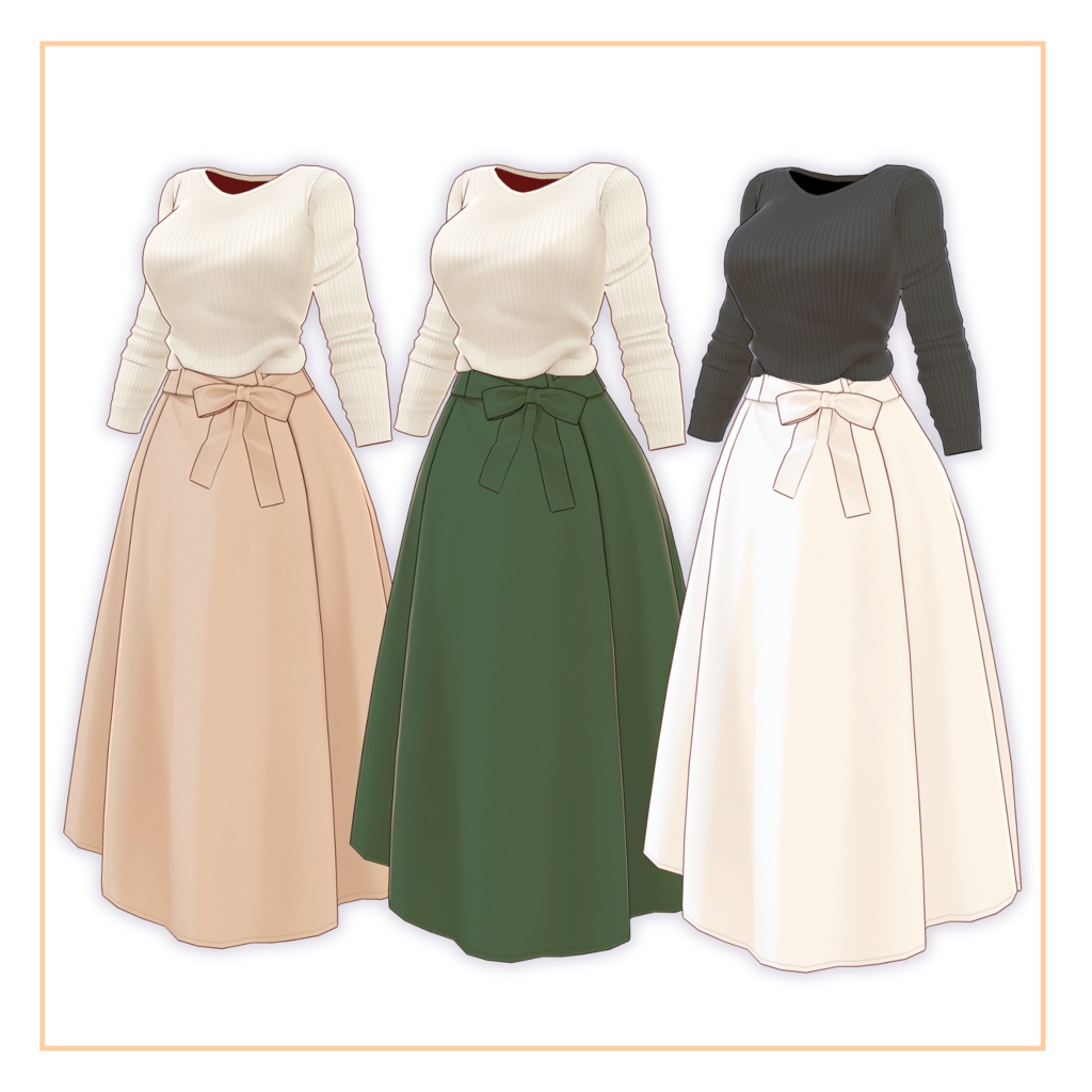 オリジナル3Dモデル「ジュリア」