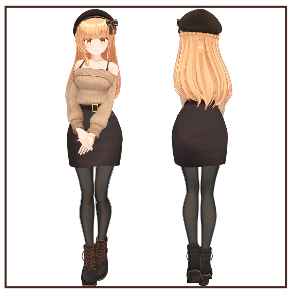 ジュリア&リース用 セーター&タイトスカート