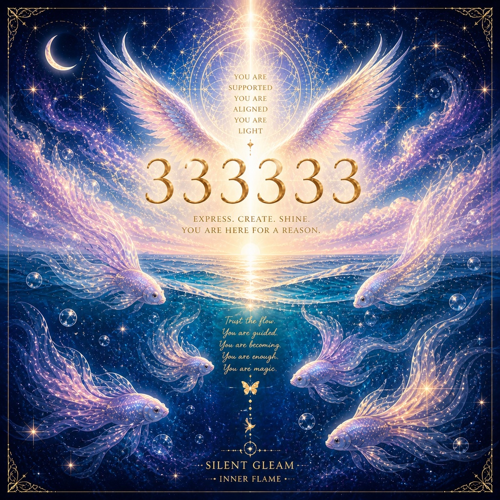 Divine Message 001|333|あなたは光|スマホ壁紙