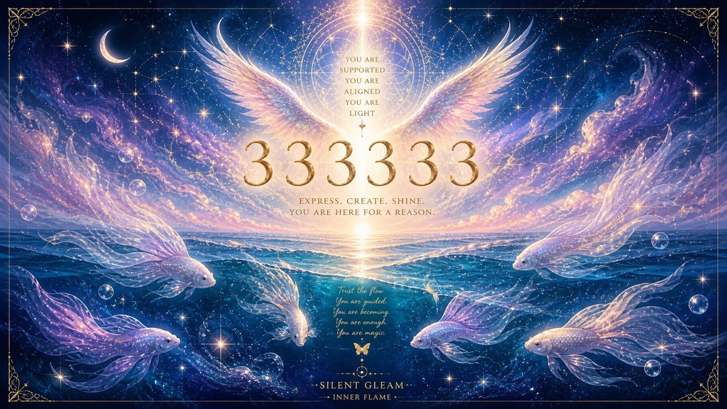 Divine Message 001|333|あなたは光|スマホ壁紙